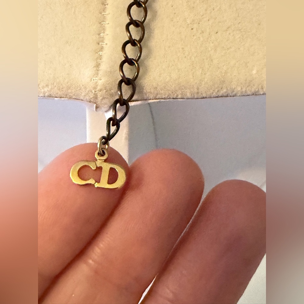 Vintage Refurbished Christian Dior Pendant Necklace - Picture 9 of 17